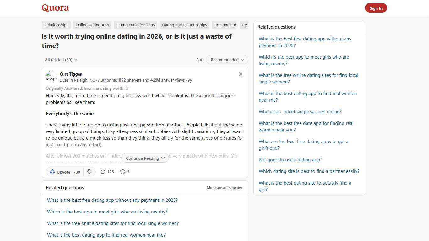 Is it worth trying online dating in 2026, or is it just a waste of time? - Quora